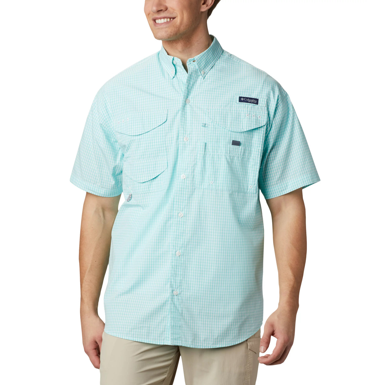 Columbia Men's PFG Trollers Best Short Sleeve Shirt - XXL - WhitePrints